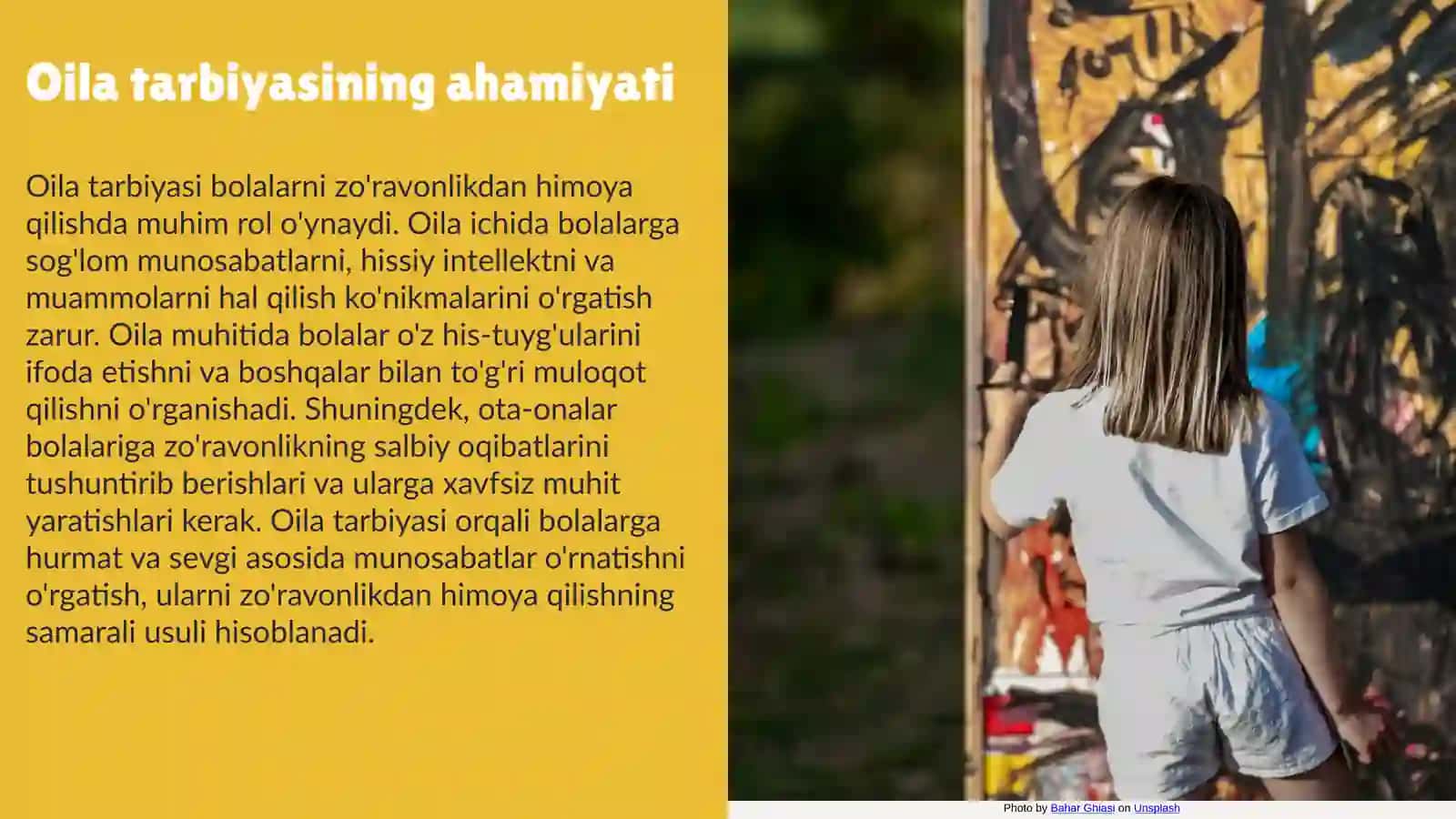 BOLALARGA NISBATAN ZOʻRAVONLIKNI OLDINI OLISH CHORA TADBIRLARI 3
