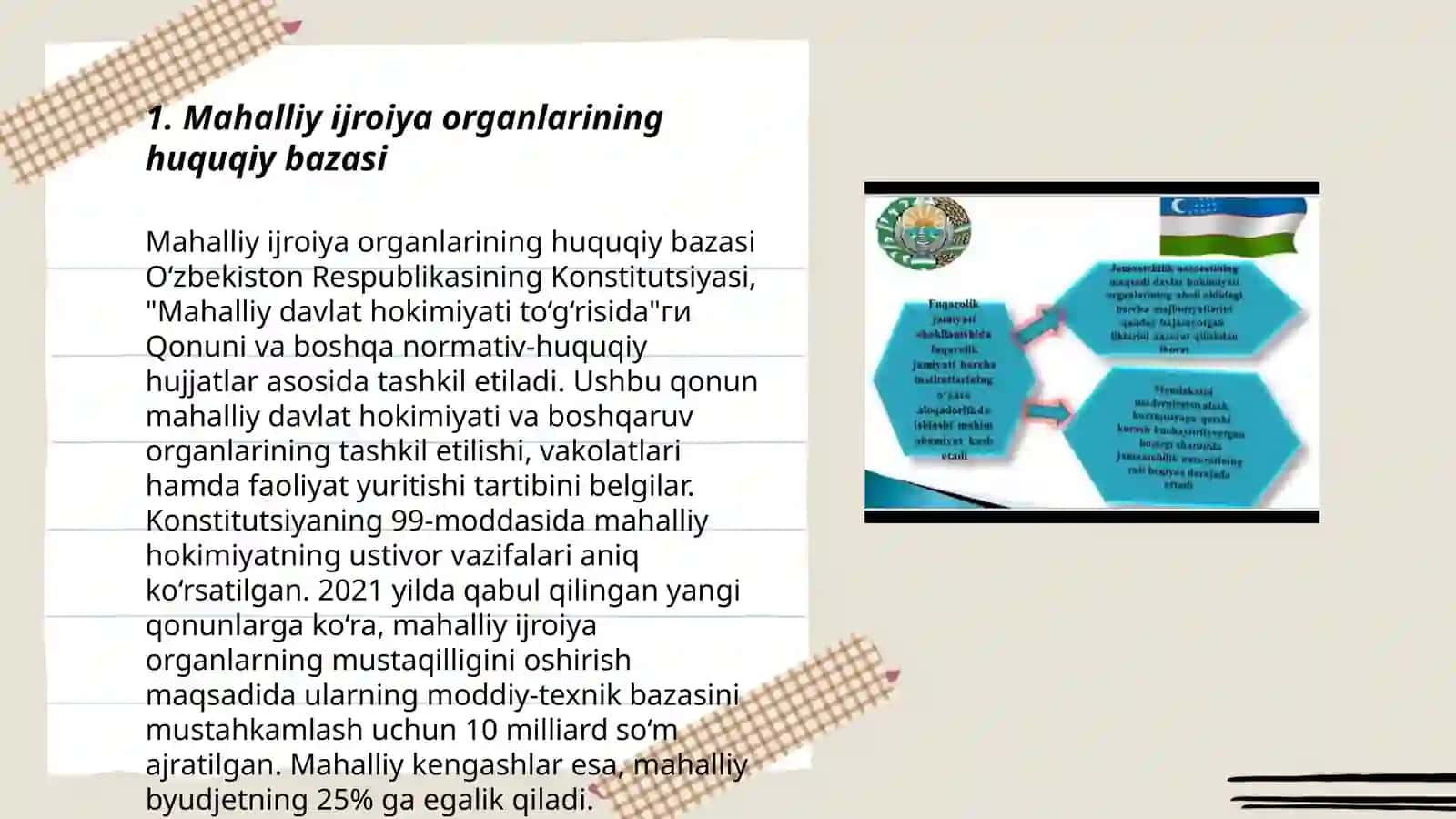 Mahalliy ijroiya organlarining huquqiy bazasi 3