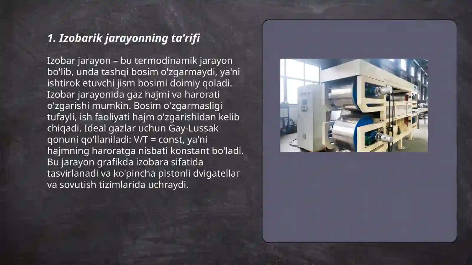 Izobarik jarayon 3