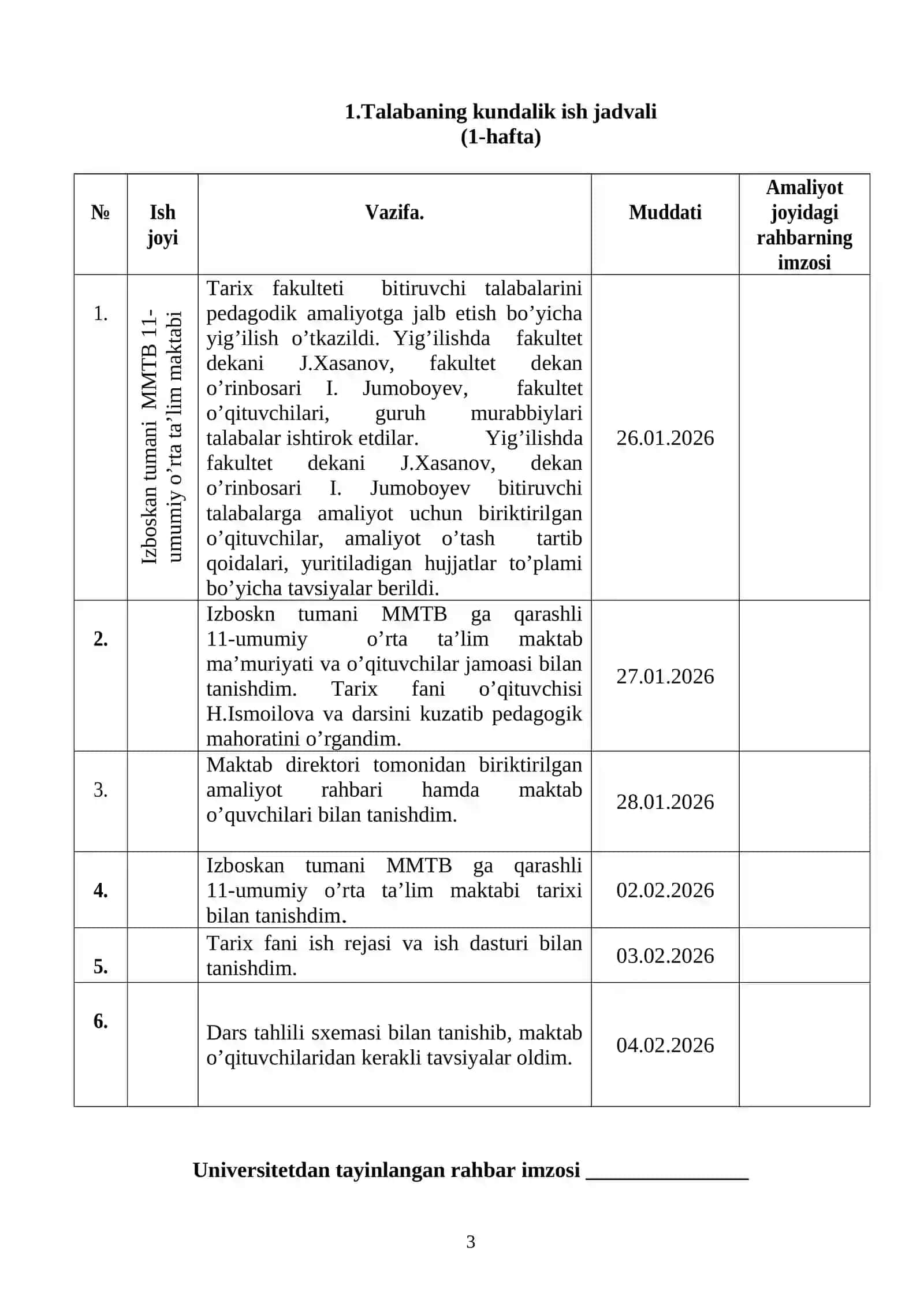 TALABANING PEDAGOGIK AMALIYOT KUNDALIGI 3