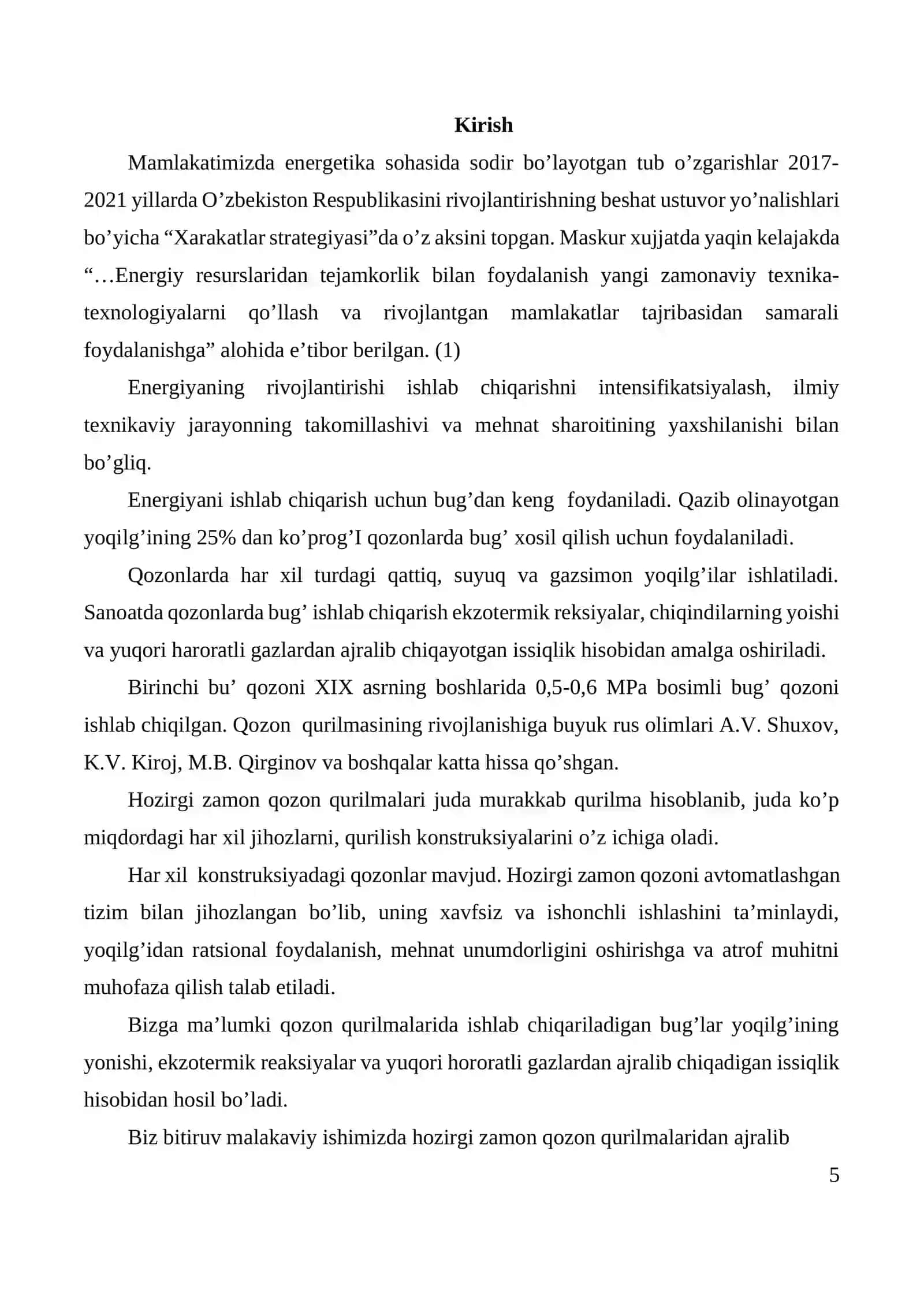 Hozirgi zamon qurilmalaridan chiqib ketuvchi gazlardan foydalanish tamoyillari va hisoblash usullari 3