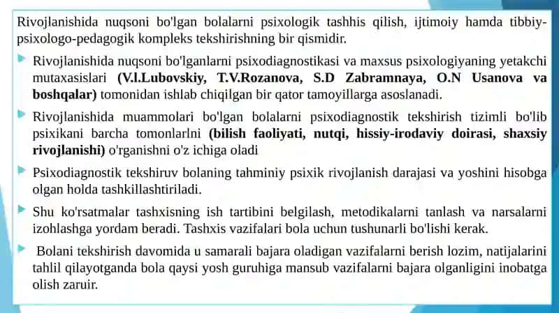 Rivojlanishidanuqsonibo‘lgan bolalarni psixologik tekshirish 3