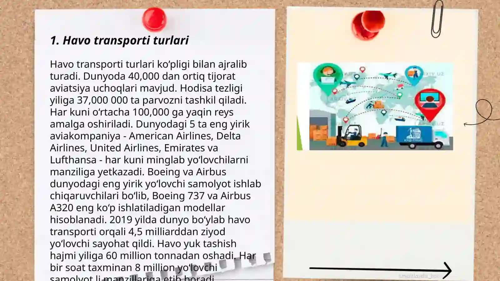 Turizmda transport xizmatlarida tashish turlari va ularning tasniflanishi 3