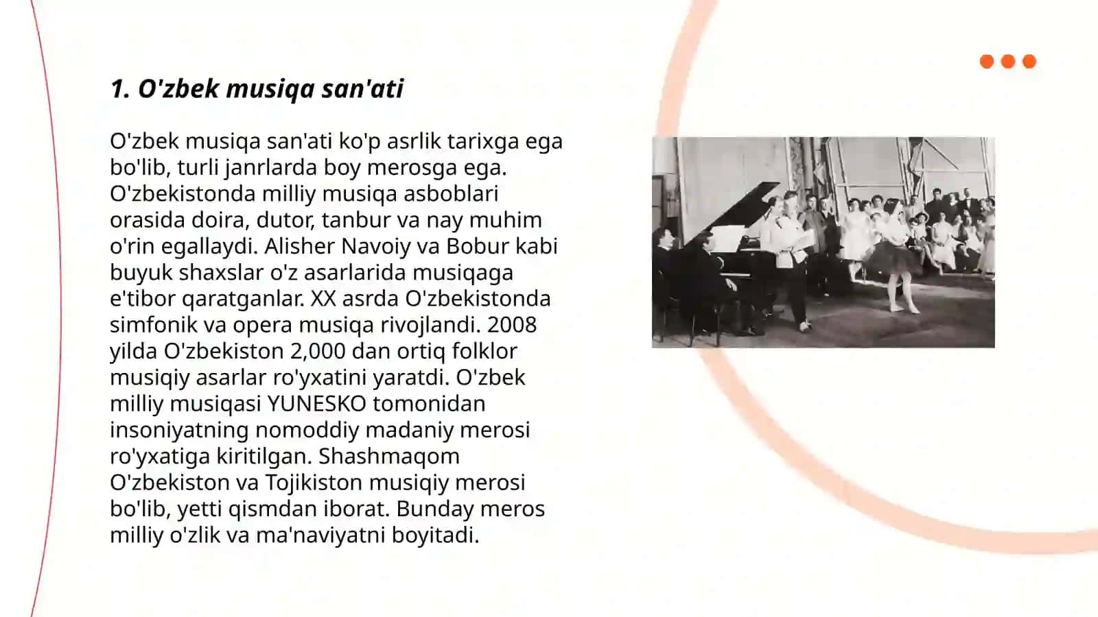 O'zbek musiqa san'ati 3