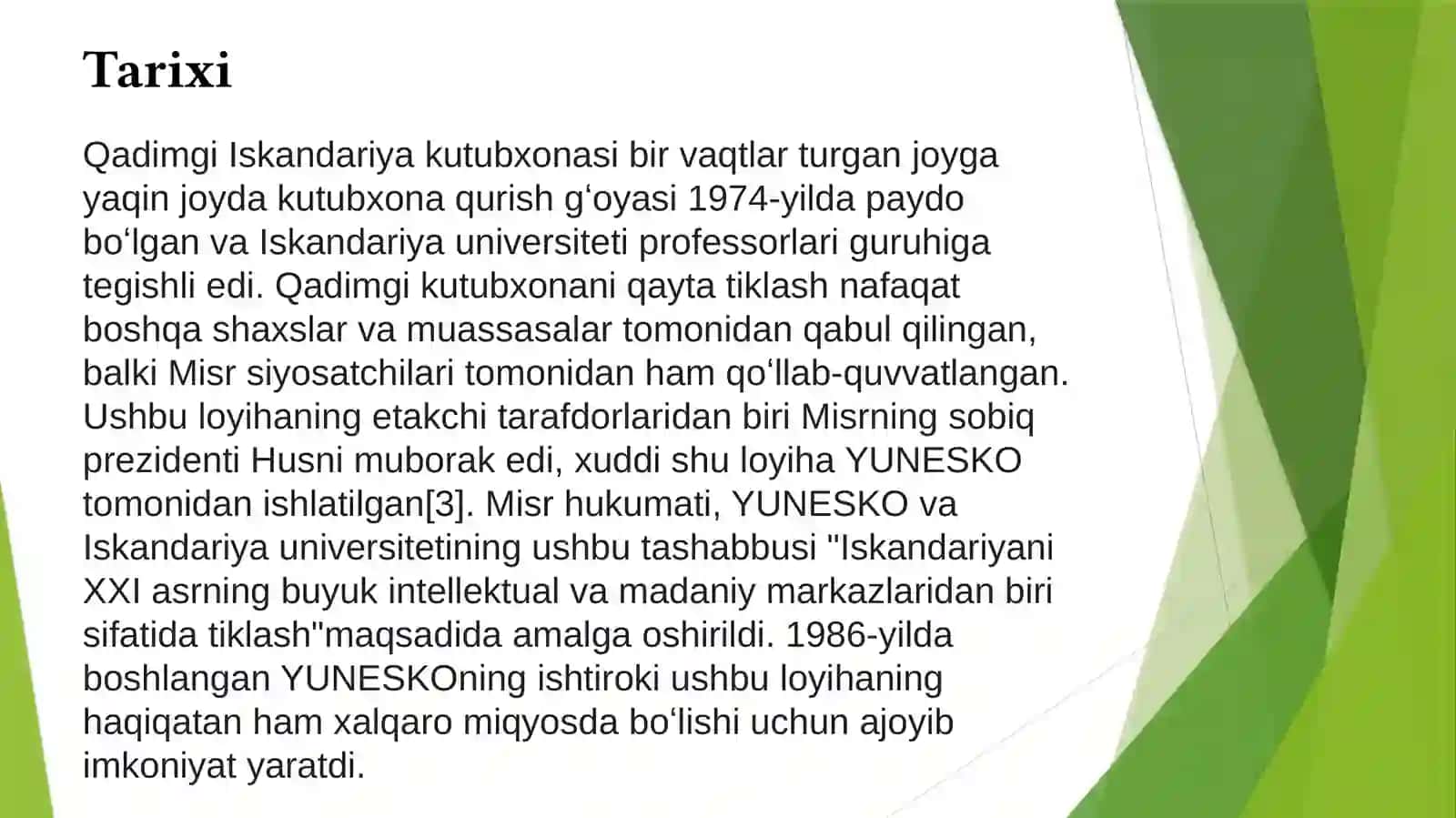 Iskandariya kutubxonasi 3