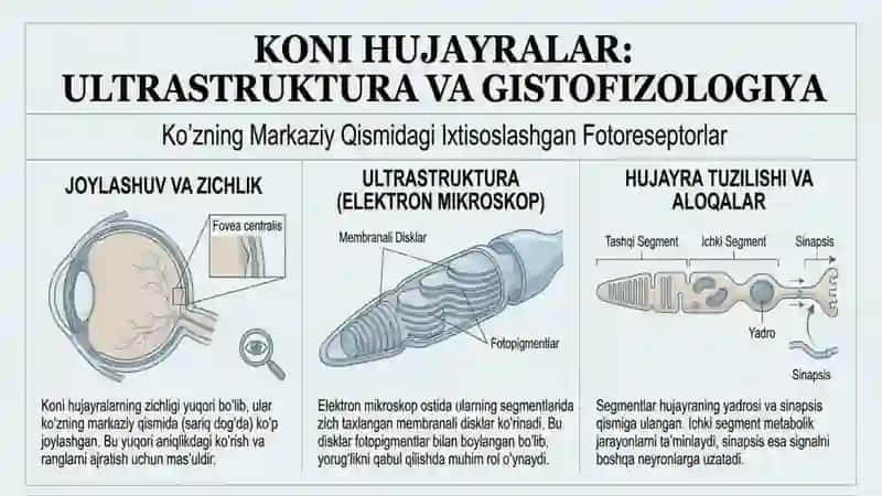 Fotoretseptlar hujayralarning ultrastrukturasi va gistofizologiyasi 3