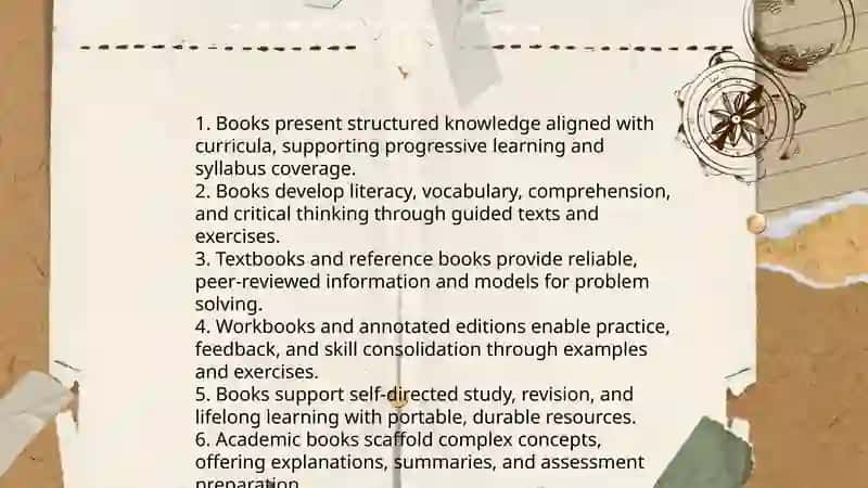 The role of books 3