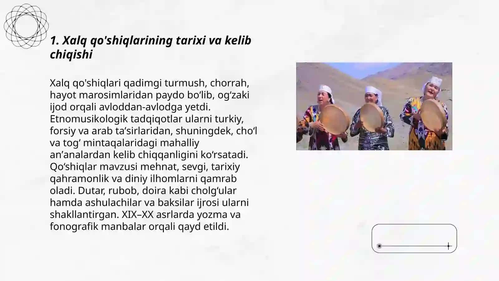 Xalq qo'shiqlari va raqslari 3