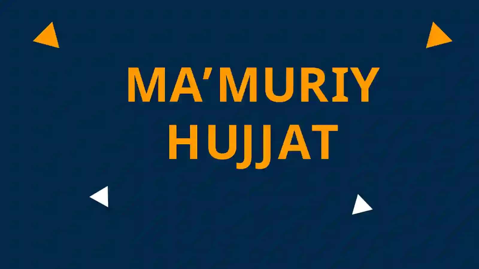 MA’MURIY HUQUQIY MUNOSABAT VA SUBYEKTLARI 3