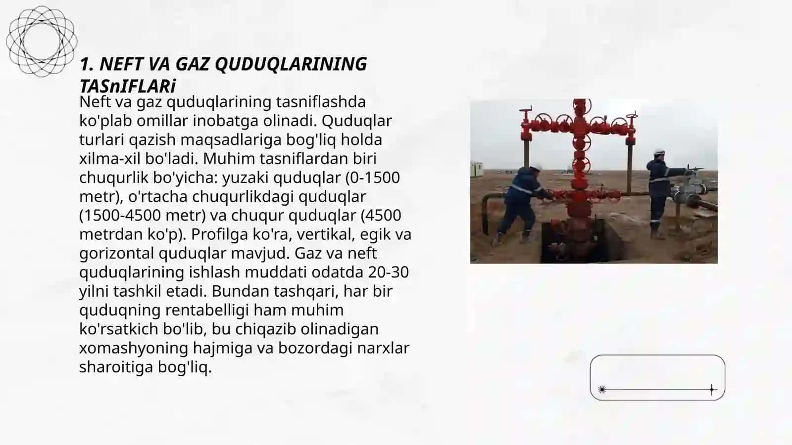 NEFT VA GAZ QUDUQLARINING TASnIFLARi 3