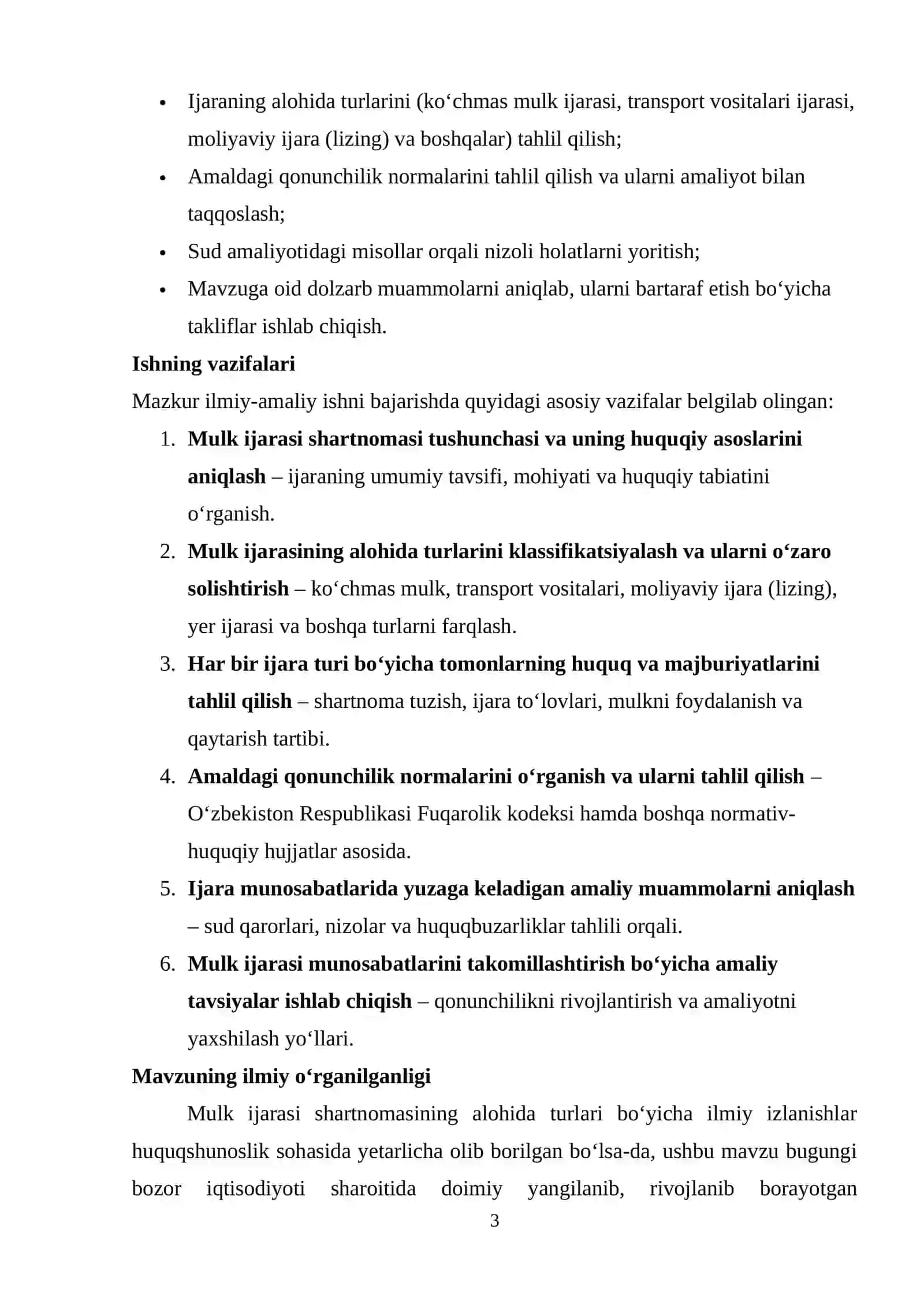 Mudatlarni hisoblash. Muddatni belgilash. Kurs ishi 3