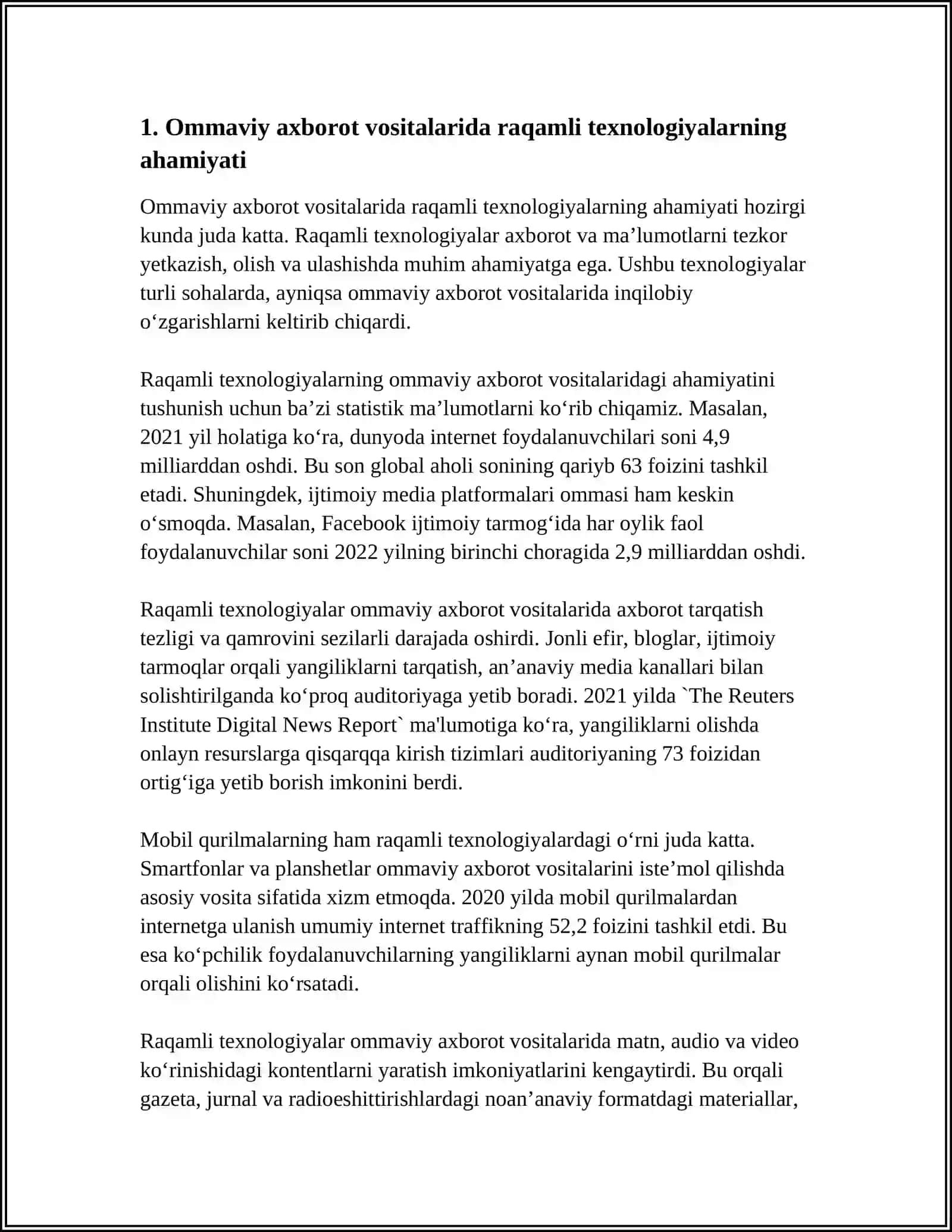 MEDIA VA KINO INDUSTRIYASIDA INNOVATSIYALARNING AHAMIYATI 3