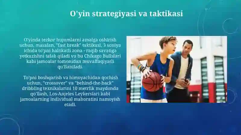 Basketbol oʻyin texnikasi asoslari 3