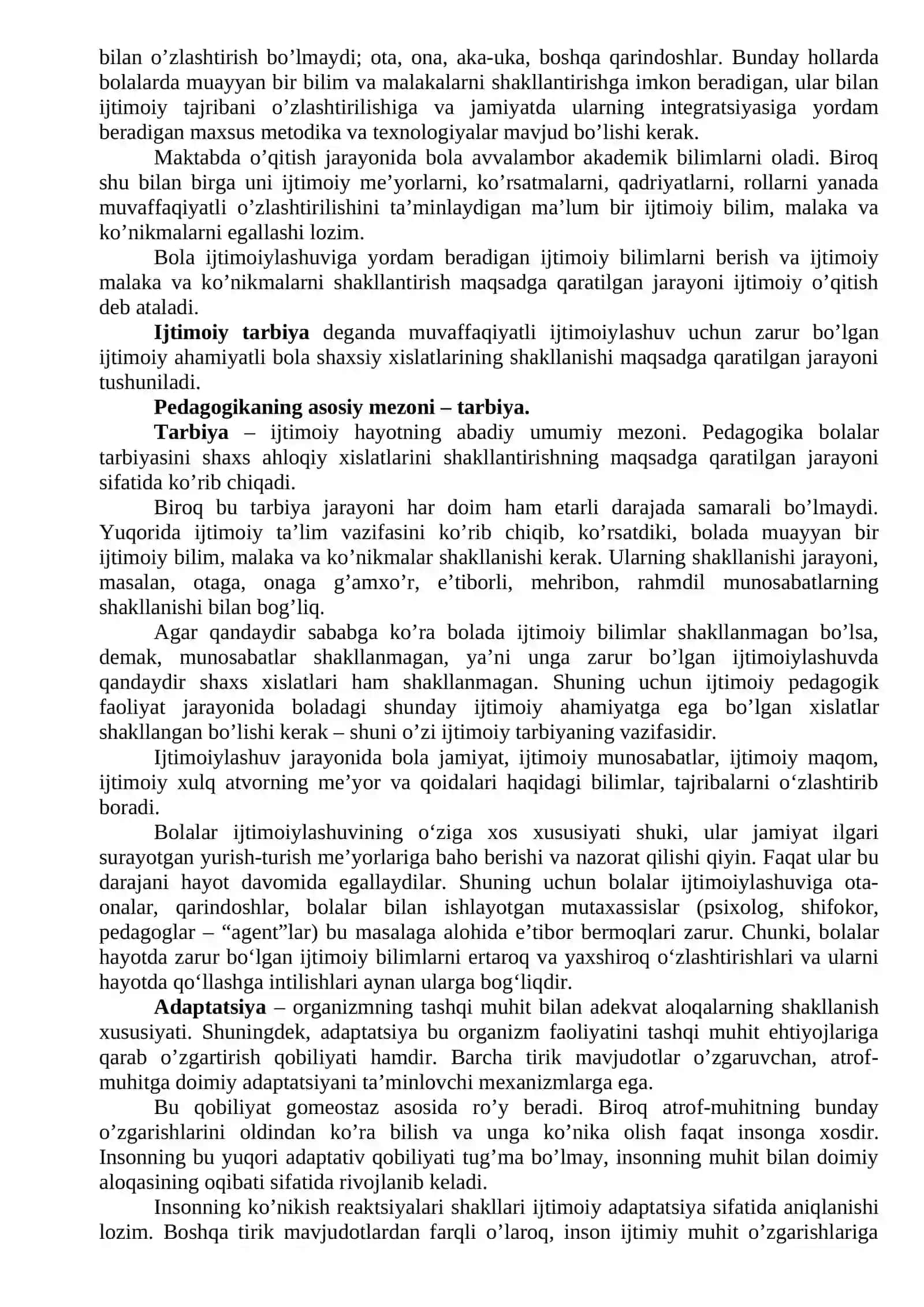 Bolalarning ijtimoiy moslashuvi 3