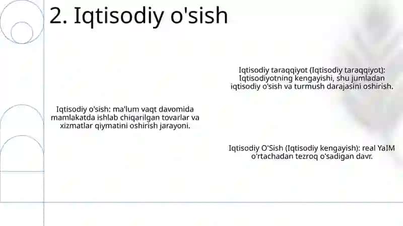 Iqtisodiy Taraqqiyot Va Iqtisodiy OʻSish 3