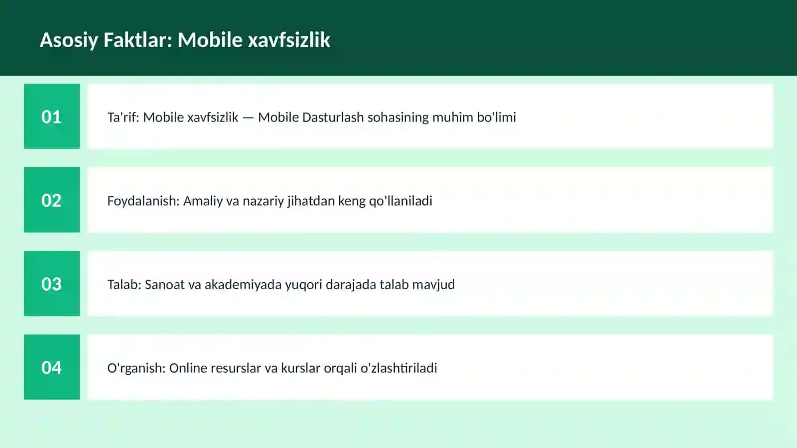 Mobile xavfsizlik 3