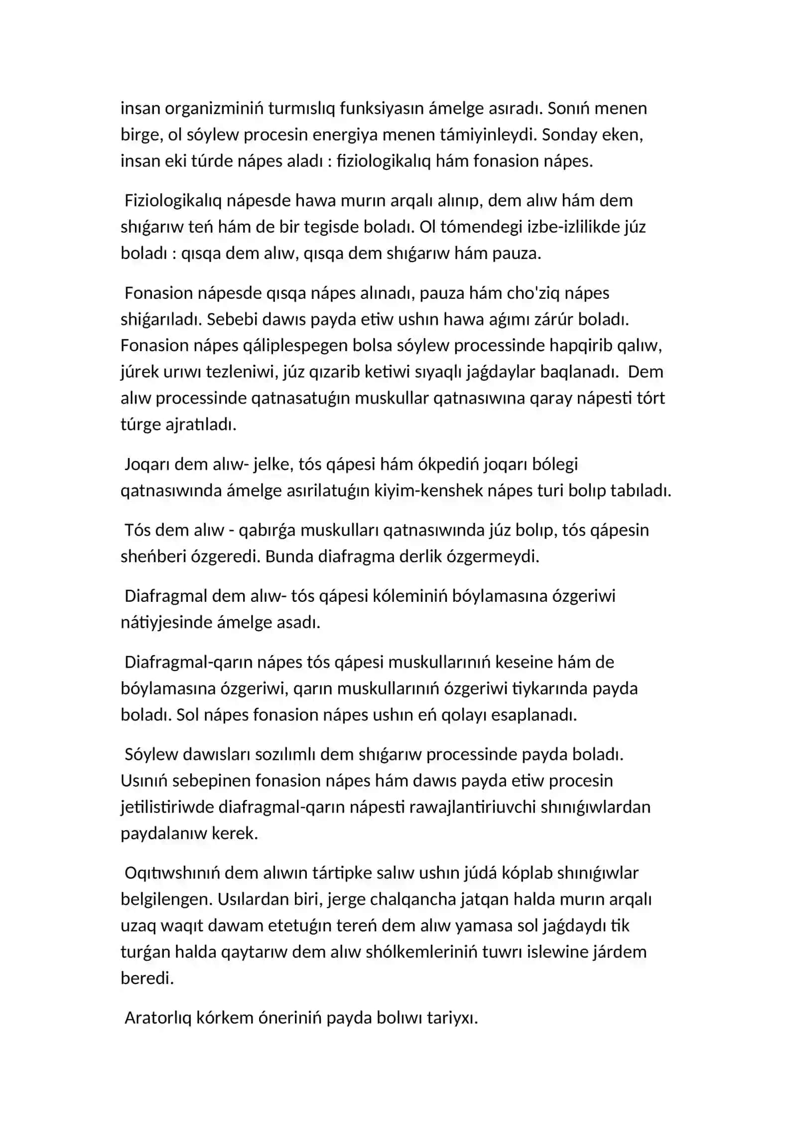 Házirgi kúnde oqıtıwshı sóylew texnikası hám oratorlıq mádeniyatın jetilistiriw mashqalaları 3