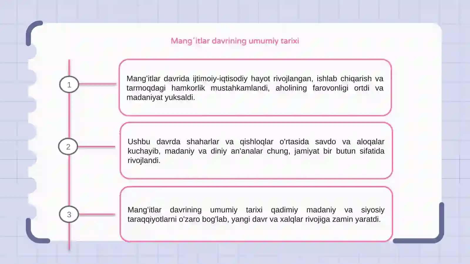 Mangʻitlar davrida ijtimoiy iqtisodiy hayot 3