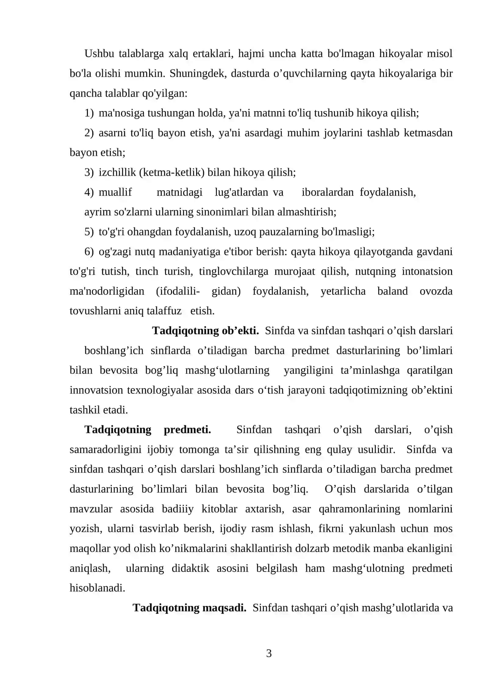 BOLA NUTQINI RIVOJLANTIRISHDA HIKOYA QILISHGA ORGATISH USULLARINING AHAMIYATI 3