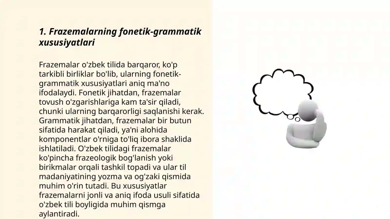 Frazemalarning ishlatilishiga ko‘ra tavsifi 3