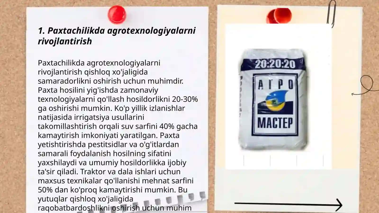 Paxtachilik va gʻallachilikda agrotexnologiyalarni oʻrganish 3