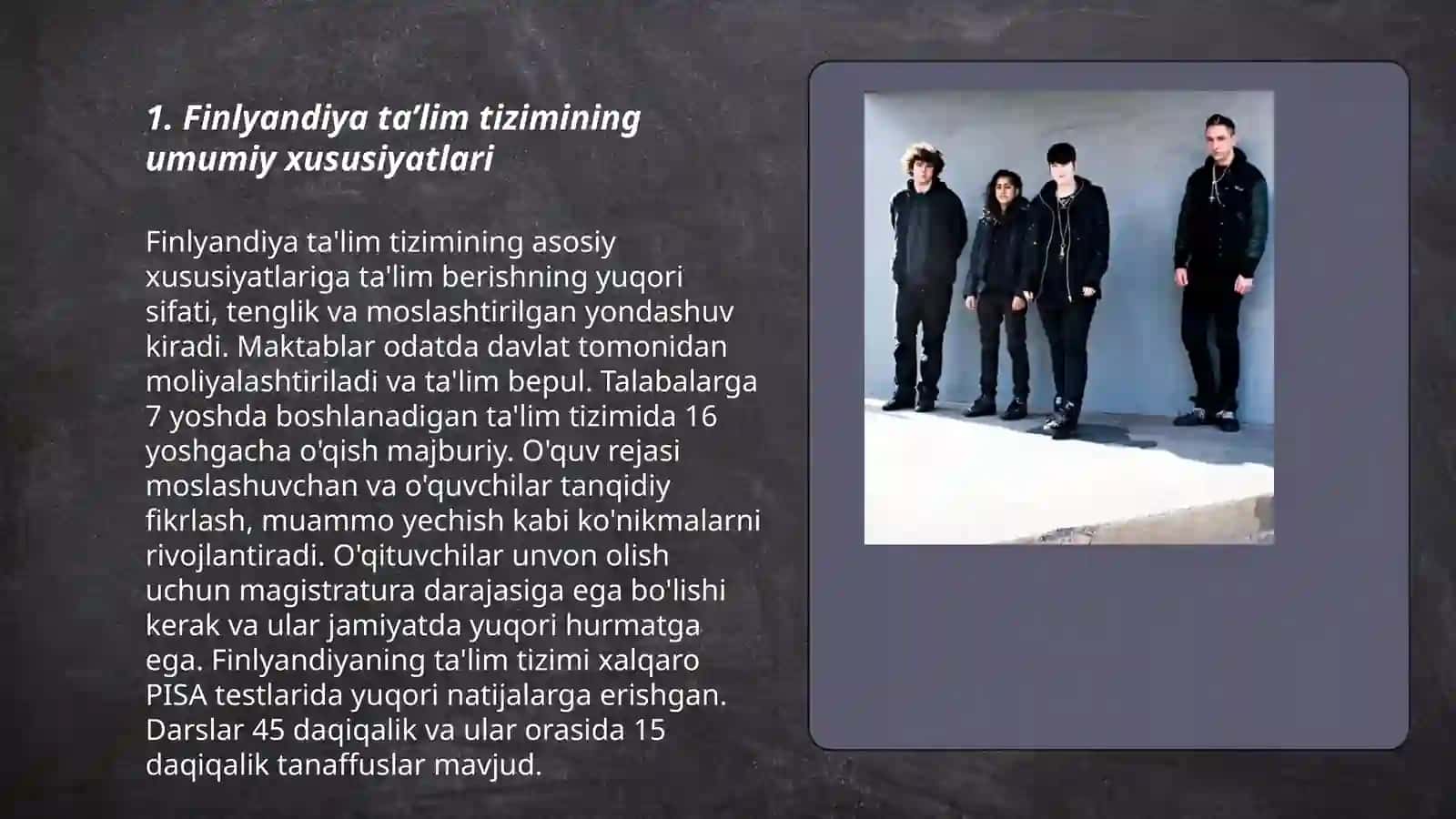 Finlyandiya ta’lim tizimining fan va texnika taraqqiyotidagi o’rni 3