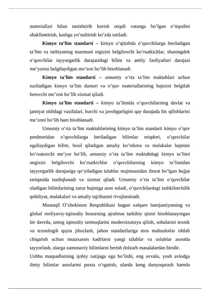 Kimyo sanoati chiqindilarini qayta ishlash kurs ishi 3
