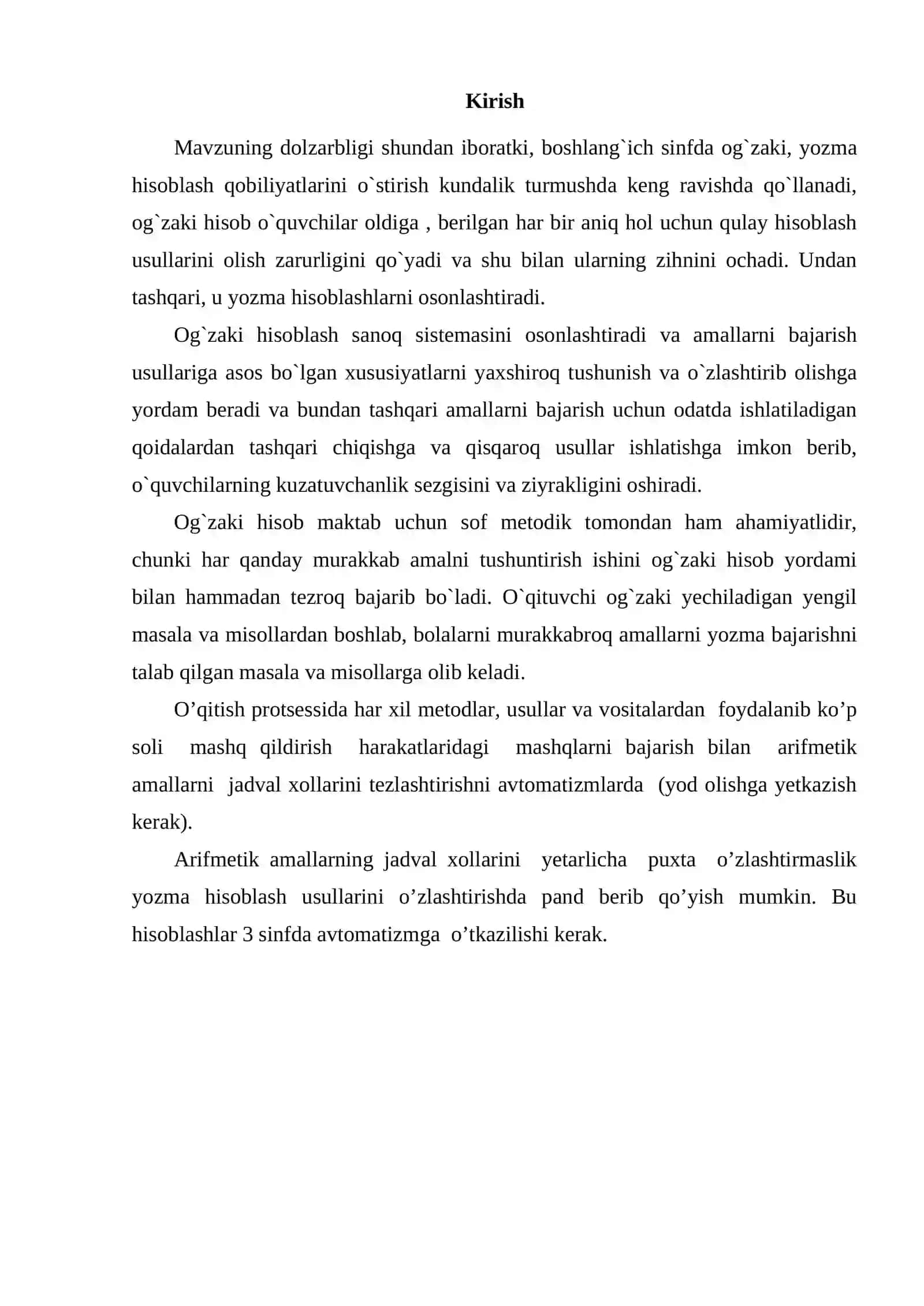 2-sinf o'quvchilarida og'zaki va yozma hisoblashni shakllantirish metodlari 3
