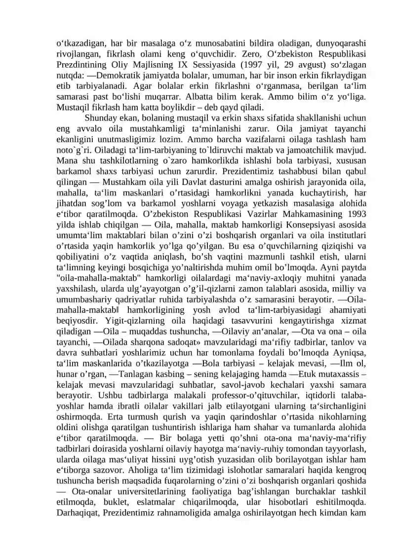 Ta'lim to'g'risida Qonun 3
