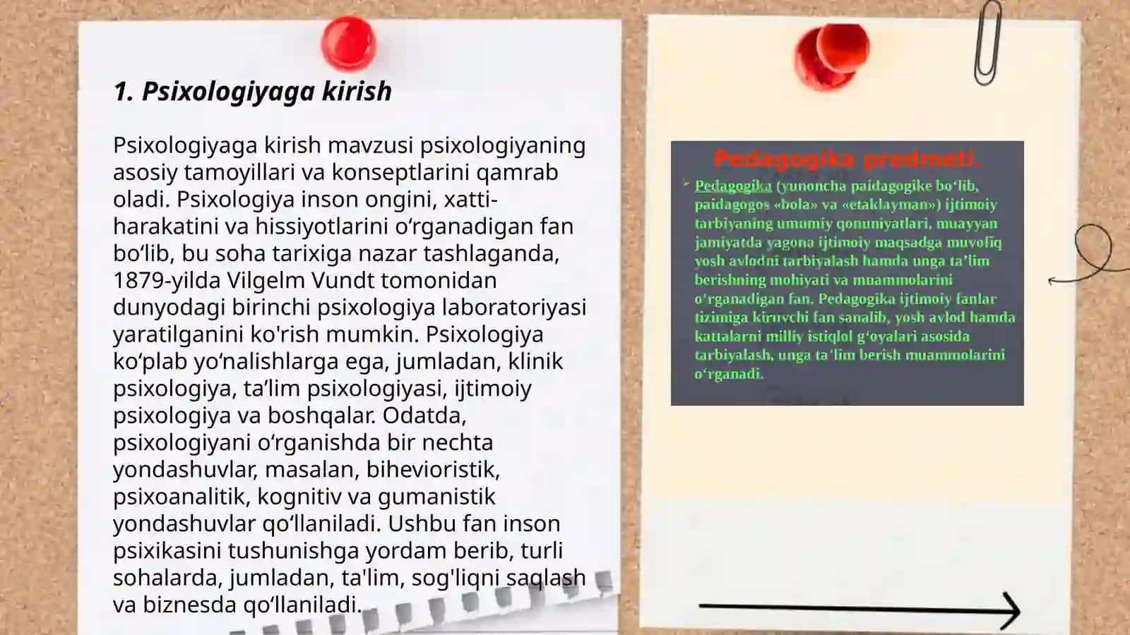 Psixologiyaga tayyorlov bosqichlari 3