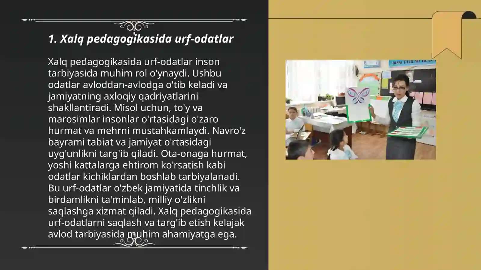 Xalq pedagogikasida tarbiya usullari 3