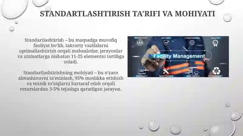 Standartlashtirishning maqsad va vazifalari 3