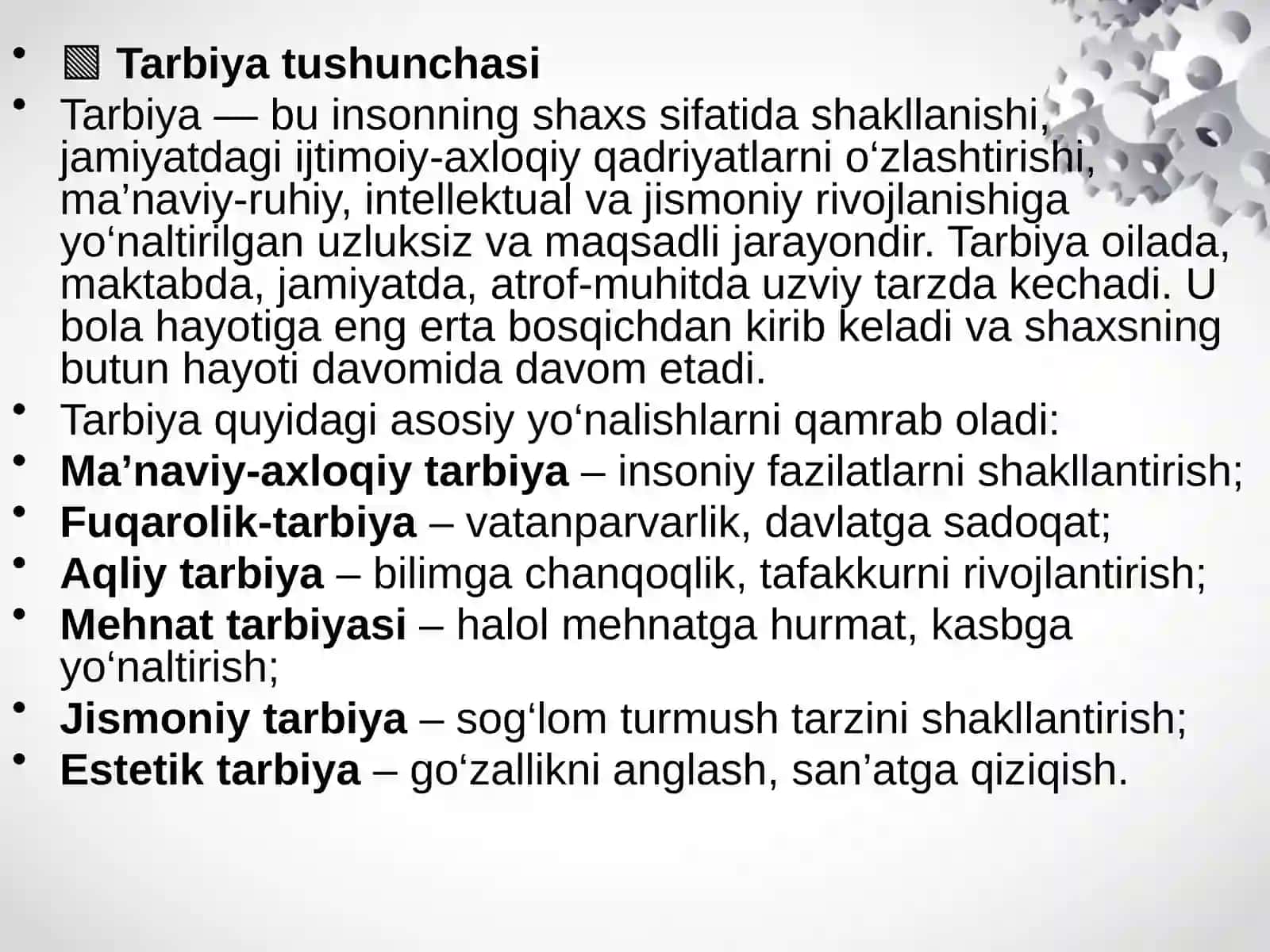 Boshlang`ich sinf rahbarining o‘quvchilar bilan olib boriladigan tarbiyaviy ishlarining asosiy mazmuni va shakli 3