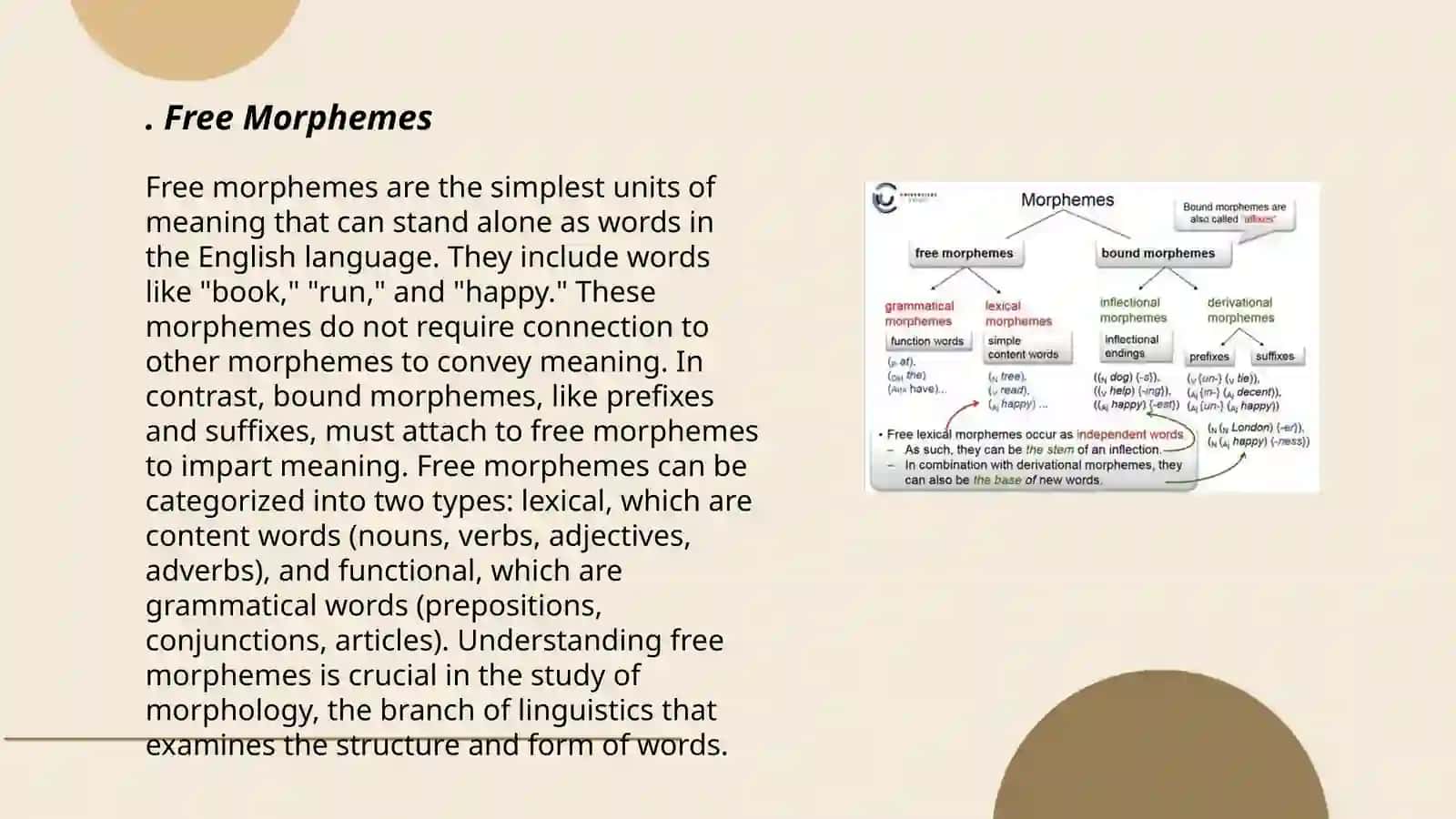 Morphemes 3