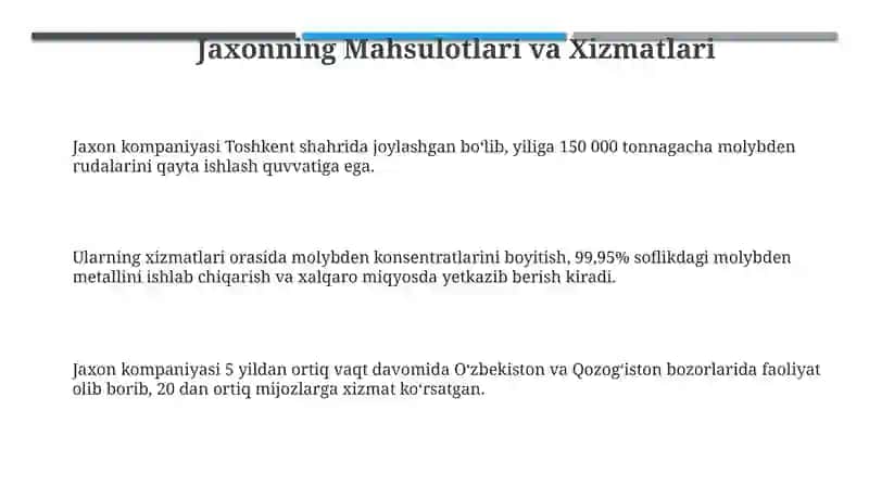 Jaxon Moliya Bozorida Yawil Abrigatsiyaning Orni 3