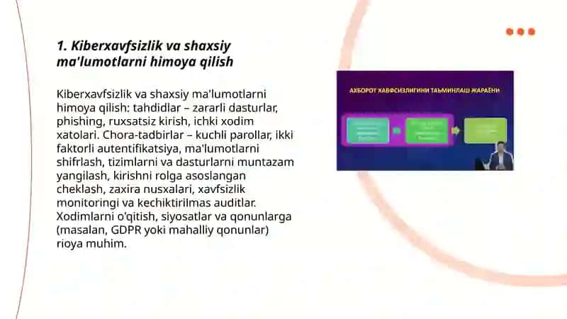 Kiberxavfsizlik va shaxsiy ma'lumotlarni himoya qilish 3