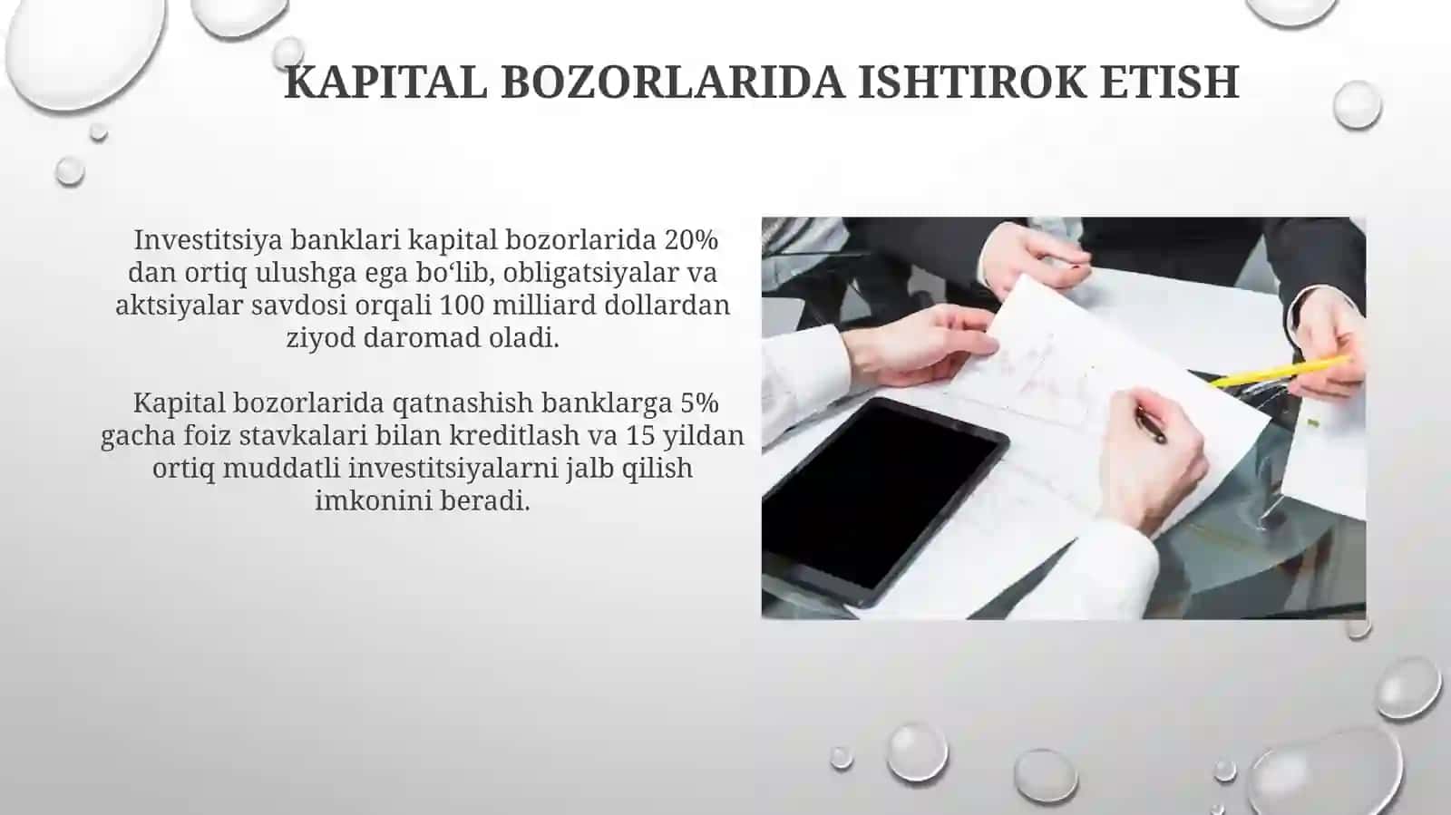 Investitsiyon banklar faoliyati tahlili 3