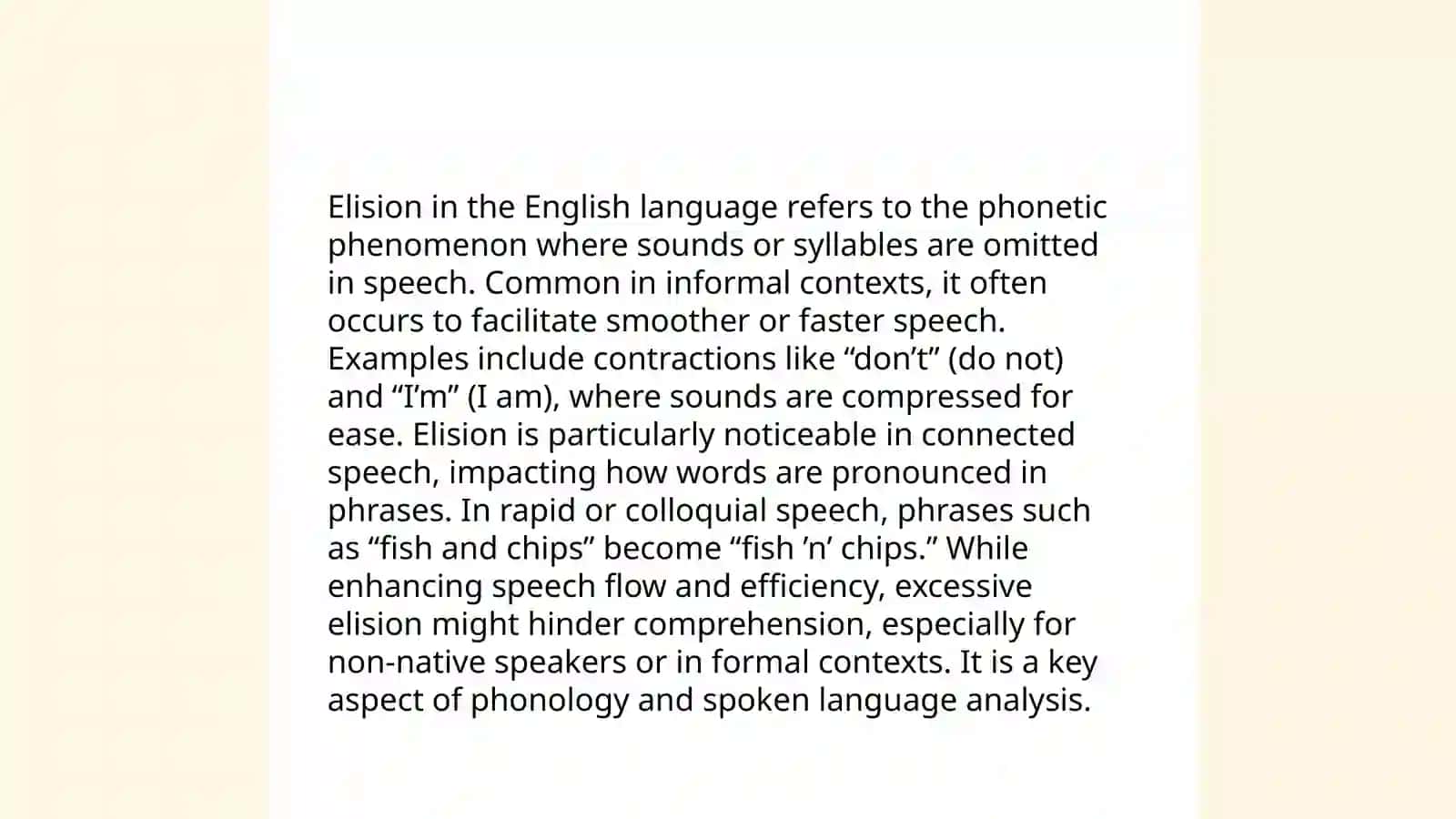 Elision,Flapping,glottal stop 3