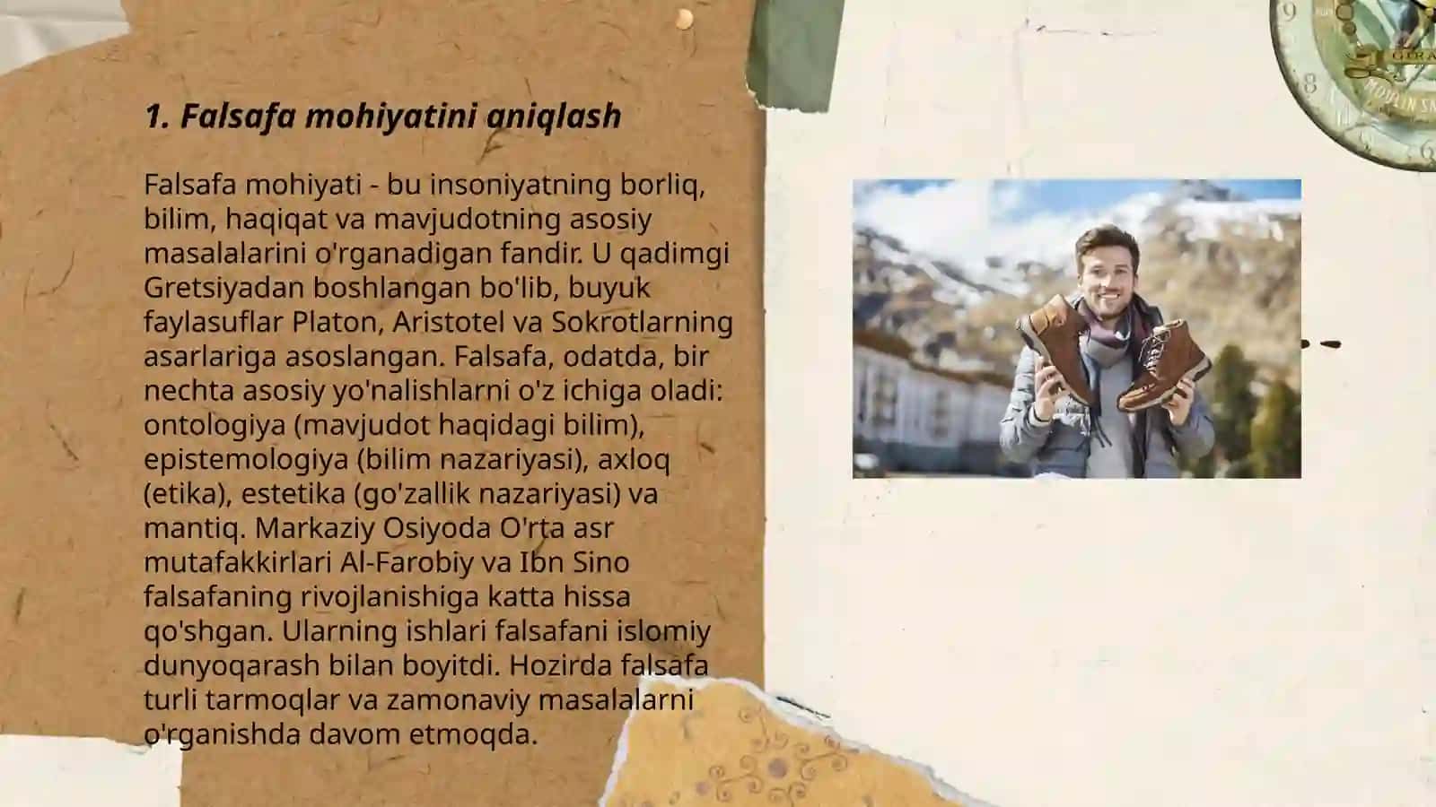Falsafa mohiyatiga oid Sharq va G'arb mutafakkirlari tariflarini tasdiflash 3