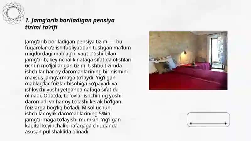 Jamg‘arib boriladigan pensiya tizimi 3