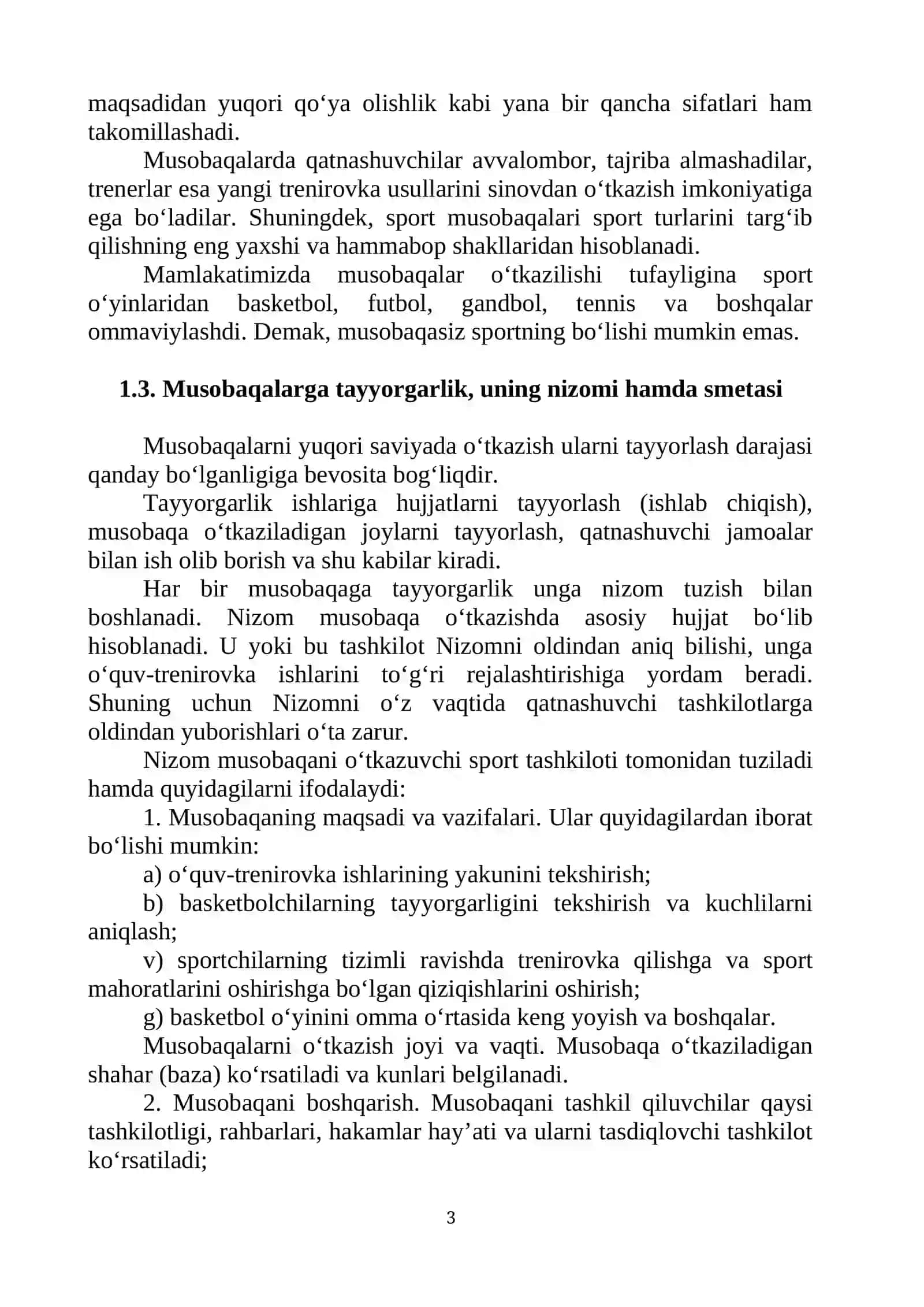 Basketbol Musobaqalarni Tashkil Etish va Hakamlik Qilish Nazariyasi 3