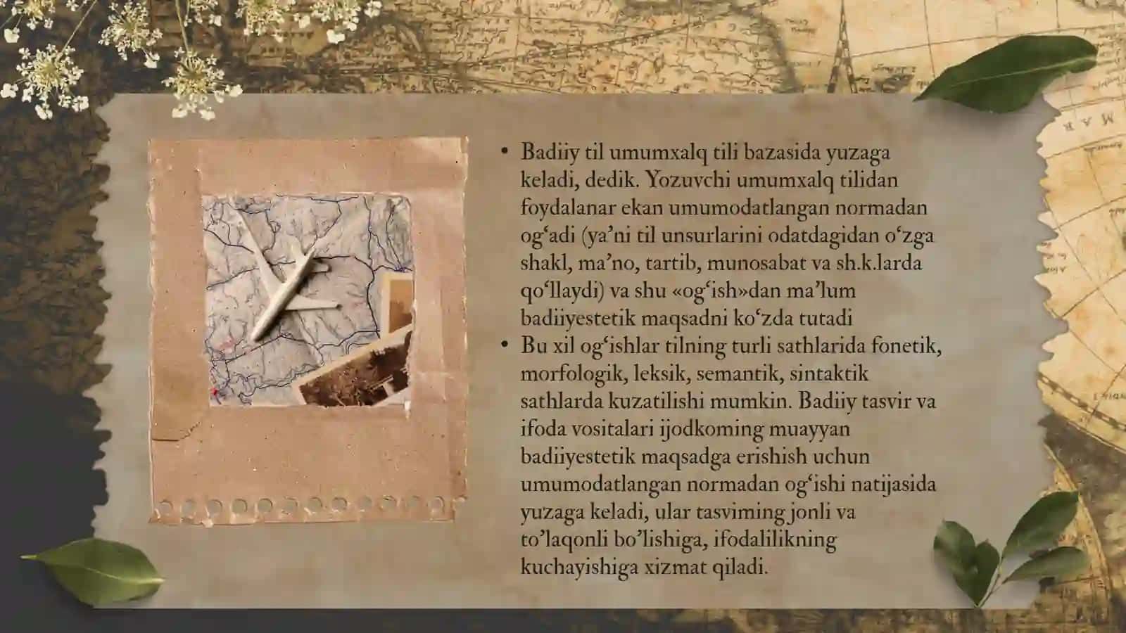 Badiiy tasvir va ifoda vositalari 3