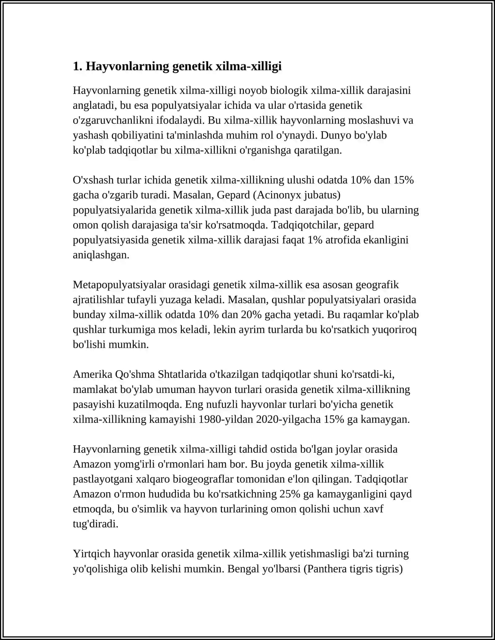 HAYVONLAR SELEKSIYASINING ASOSIY YO'NALISHLARI VA DURAGAYLASH USULLARI 3