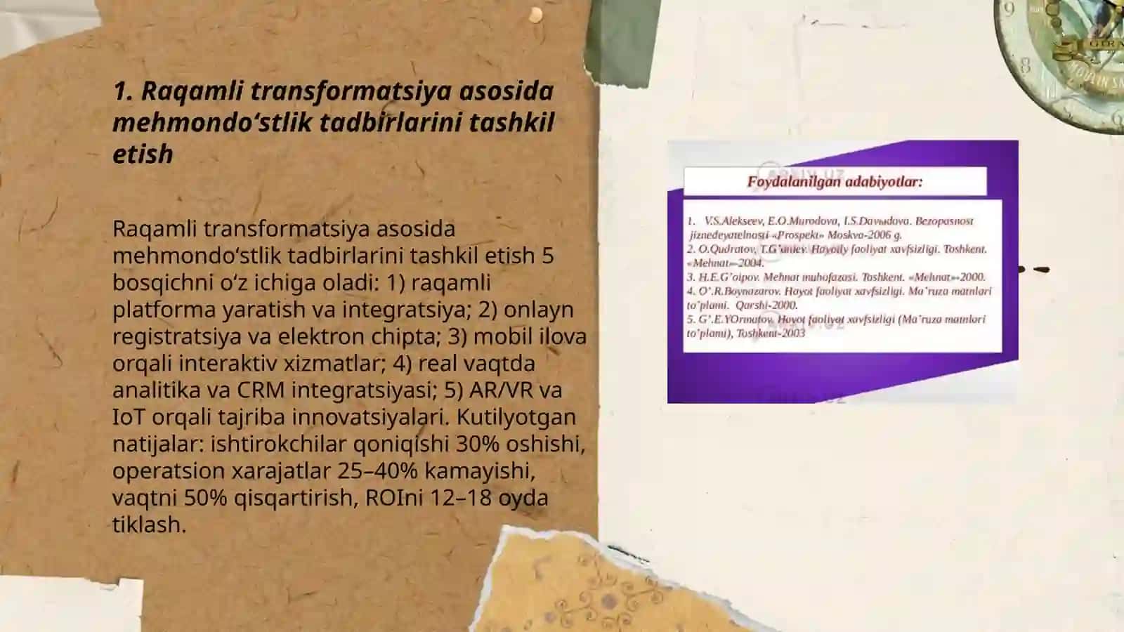 Mehmondoʻstlik sohasida innovatsion tadbirlarni tashkil qilish 3