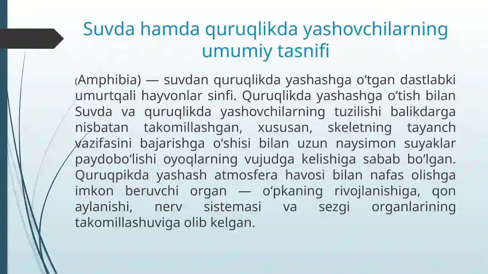 Suvdahamdaquruqlikdayashovchilarningumumiytasnifi 3