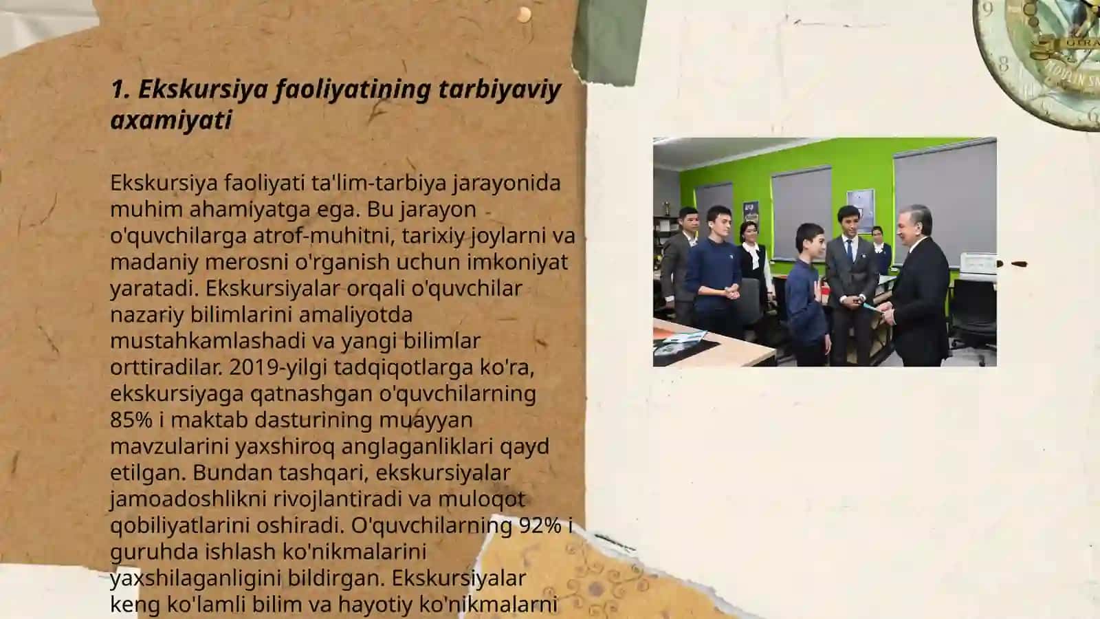 Ekskursiya faoliyatining tarbiyaviy jihatlari 3