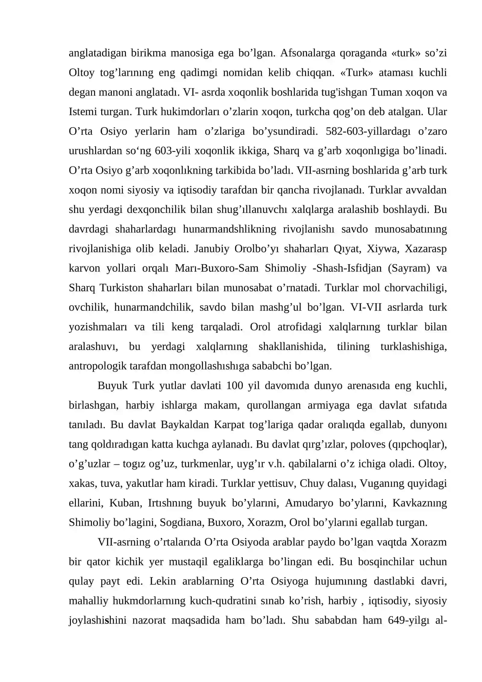 Janubiy Orol hududlari dastlabki o’rta asrlarda 3