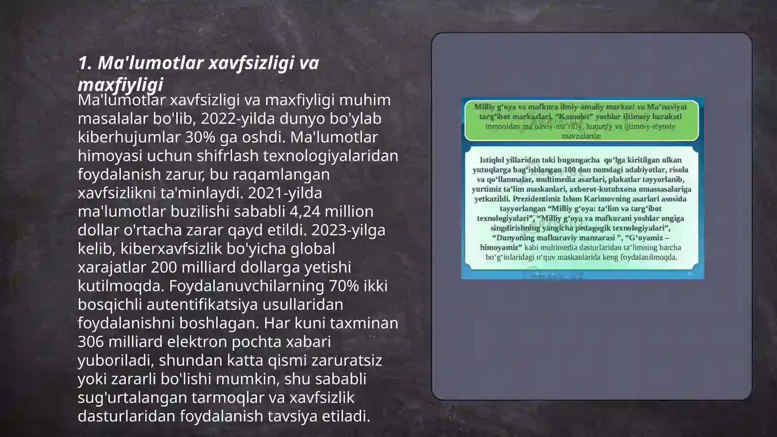 Bulutli texnologiyalardan foydalanish texnologiyalari 3