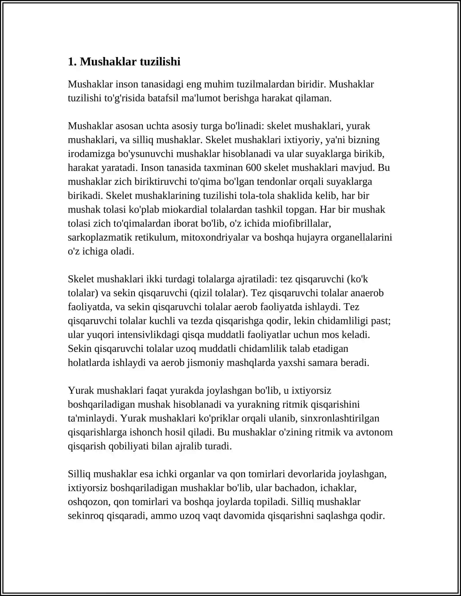 MUSHAKLAR FIZIOLOGIYASI 3