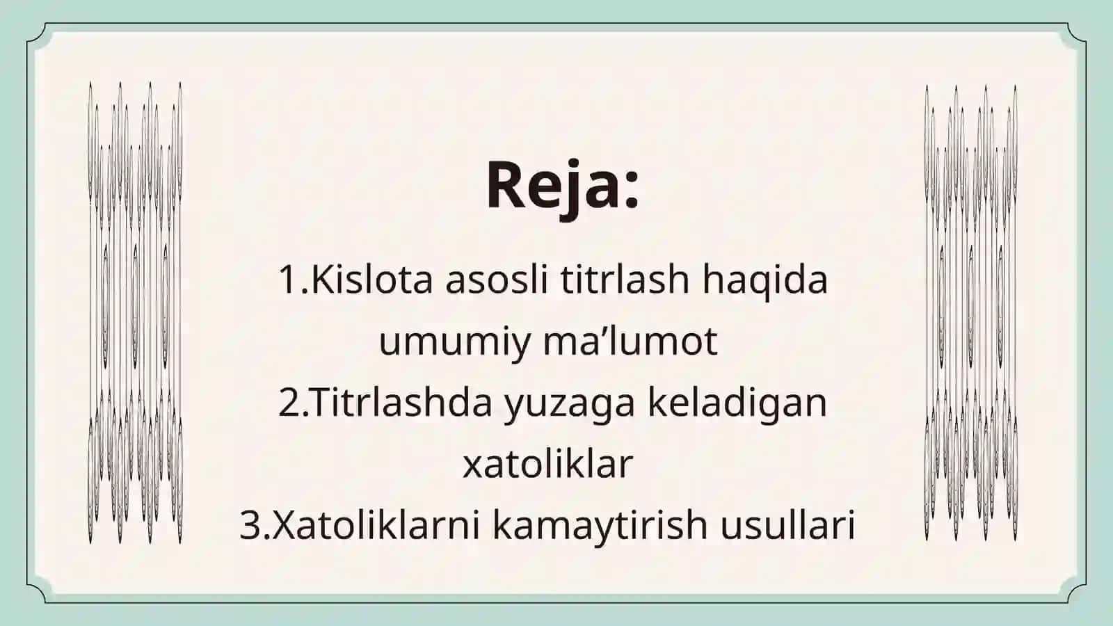 Kislota asosli titrlashning xatoliklari 3